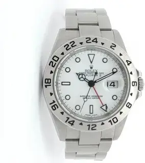 Rolex Rolex Explorer II 16570-0003 40mm Stainless steel White