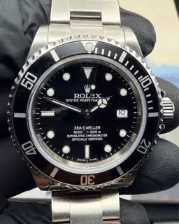 Rolex Rolex Sea-Dweller 16600 40mm Stainless steel Black