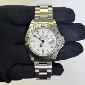 Rolex Rolex Explorer II 16570-0001 40mm Stainless steel White