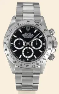 Rolex Rolex Daytona 16520 40mm Stainless steel Black · 16520