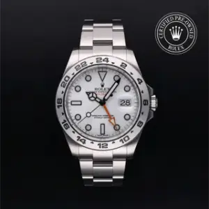 Rolex Rolex Explorer II 216570 42mm Stainless steel White