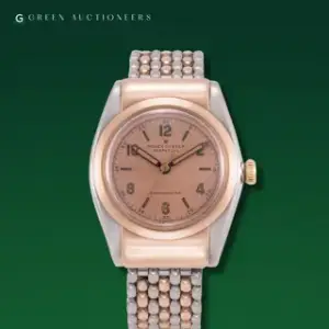 Rolex Rolex Oyster Perpetual 3065 32mm Stainless steel and 18k rose gold Salmon