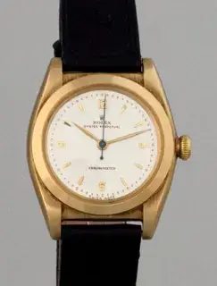 Rolex Rolex Oyster Perpetual 3131 33mm Yellow gold Silver