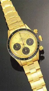 Rolex Rolex Daytona 6263 37mm Yellow gold Black