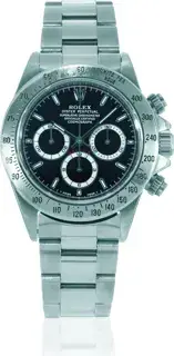 Rolex Rolex Daytona 16520 40mm Stainless steel Black · 16520