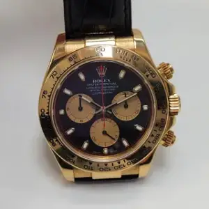 Rolex Rolex Daytona 116518 40mm Yellow gold Black