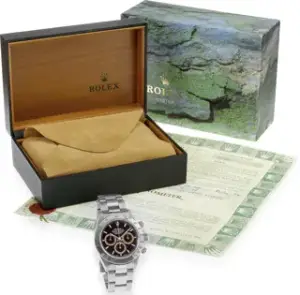 Rolex Rolex Daytona 16520 40mm Stainless steel Black · 16520