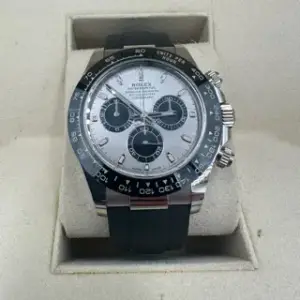 Rolex Rolex Daytona 116519LN-0027 40mm White gold Silver
