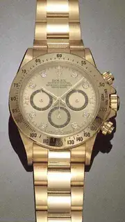 Rolex Rolex Daytona 16528 39mm Yellow gold Black
