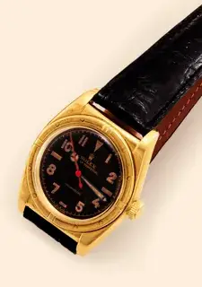 Rolex Rolex Oyster Perpetual 3372 32mm Yellow gold Black