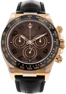 Rolex Rolex Daytona 116515 LN 40mm Rose gold Brown