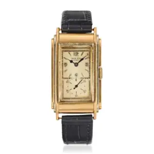Rolex Rolex Prince Railway 1527 22mm Yellow gold Silver