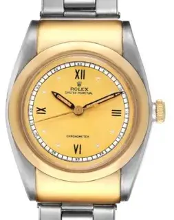 Rolex Rolex Oyster Perpetual 3065 32mm Stainless steel Champagne