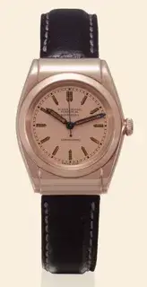 Rolex Rolex Oyster Perpetual 3065 32mm Yellow gold Pink