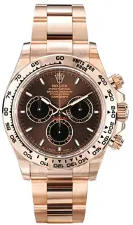 Rolex Rolex Daytona 126505-0005 40mm Rose gold Black and Brown