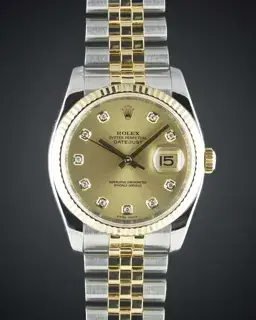 Rolex Rolex Datejust 116233 36mm Stainless steel Champagne · 116233
