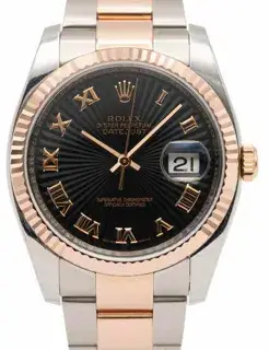 Rolex Rolex Datejust 116231 36mm Stainless steel Black, Price & Market Data