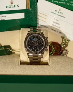 Rolex Rolex Daytona 116509 40mm White gold Blue
