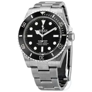 Rolex RolexSubmariner Automatic Chronometer Black Dial Men's Watch 124060BKSO
