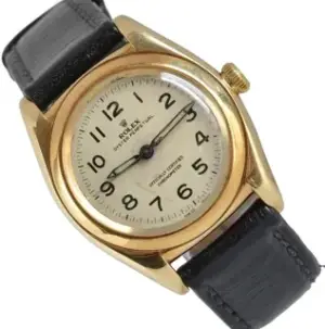 Rolex Rolex Oyster Perpetual 3131 32mm Yellow gold Gray