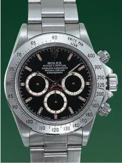 Rolex Rolex Daytona 16520 40mm Stainless steel Black · 16520