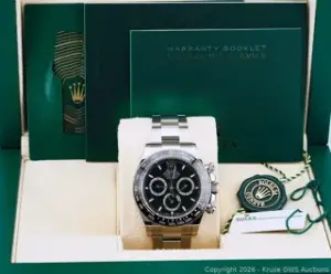 Rolex Rolex Daytona 126500LN 40mm Stainless steel Black