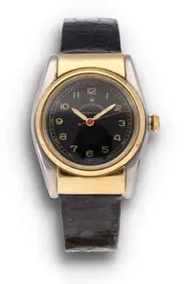 Rolex Rolex Oyster Perpetual 3065 31mm Yellow gold and Stainless steel Black
