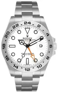 Rolex Rolex Explorer II 216570-0001 42mm Stainless steel White, Price & Market Data