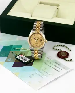 Rolex Rolex Datejust 116233 36mm Stainless steel Champagne · 116233