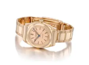 Rolex Rolex Oyster Perpetual 3065 32.5mm Rose gold Champagne