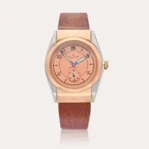 Rolex Rolex Oyster Perpetual 3065 31mm Rose gold and Stainless steel Salmon