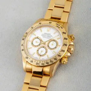 Rolex Rolex Daytona 16528 38mm Yellow gold White