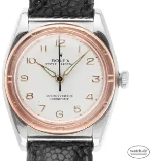 Rolex Rolex Oyster Perpetual 2940 34mm Rose gold and Stainless steel White