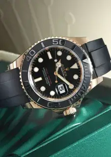 Rolex Rolex Yacht-Master 116655 40mm Rose gold Black · 116655