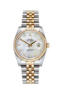 Rolex Rolex Datejust 116233 35mm Stainless steel White