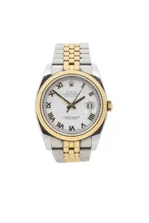 Rolex Rolex Datejust 116233 36mm Stainless steel White