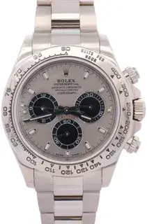 Rolex Rolex Daytona 116509 40mm White gold Silver