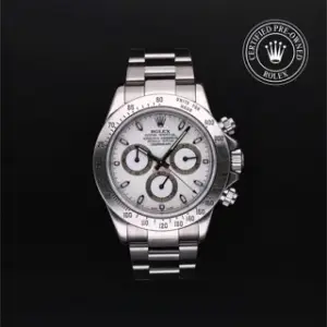 Rolex Rolex Daytona 116520-0007 40mm Stainless steel White