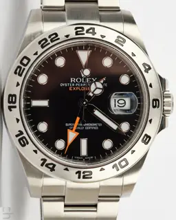 Rolex Rolex Explorer II 216570 42mm Stainless steel Black