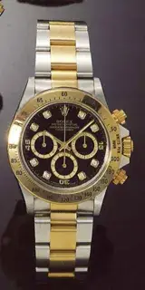 Rolex Rolex Daytona 16520 39mm Stainless steel Champagne