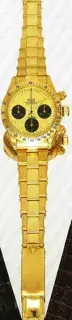 Rolex Rolex Daytona 6265 38mm 18k yellow gold Black and Golden · 6265