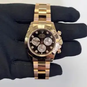 Rolex Rolex Daytona 126505-0002 40mm Rose gold Black