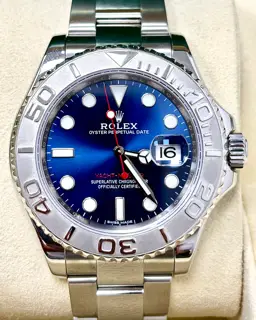 Rolex Rolex Yacht-Master 116622 40mm Stainless steel Blue
