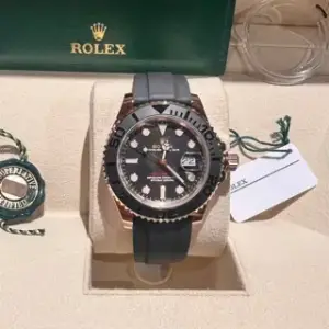 Rolex Rolex Yacht-Master 116655 40mm Rose gold Black, Price & Market Data