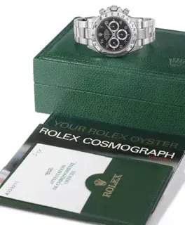Rolex Rolex Daytona 16520 39mm Stainless steel Black · 16520