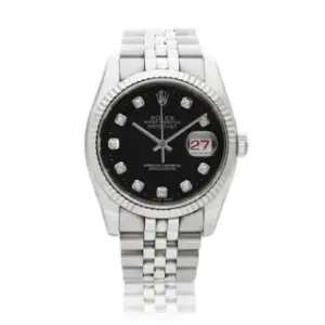 Rolex Rolex Datejust 116234 39mm Stainless steel Black · 116234