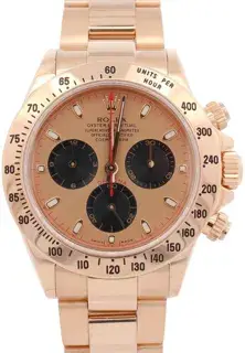 Rolex Rolex Daytona 116528 40mm Yellow gold Champagne
