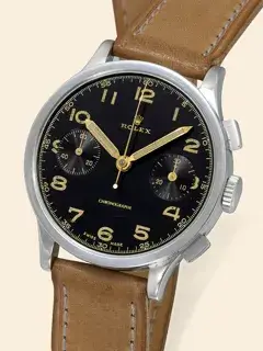 Rolex Rolex Chronograph 2508 35mm Stainless steel Black · 2508
