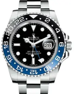 Rolex Rolex GMT-Master II 116710BLNR 40mm Stainless steel Black