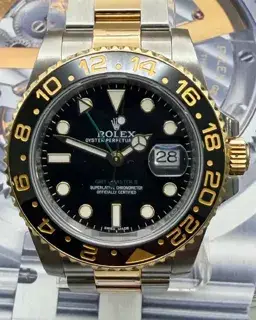 Rolex Rolex GMT-Master II 116713LN 40mm Stainless steel Black